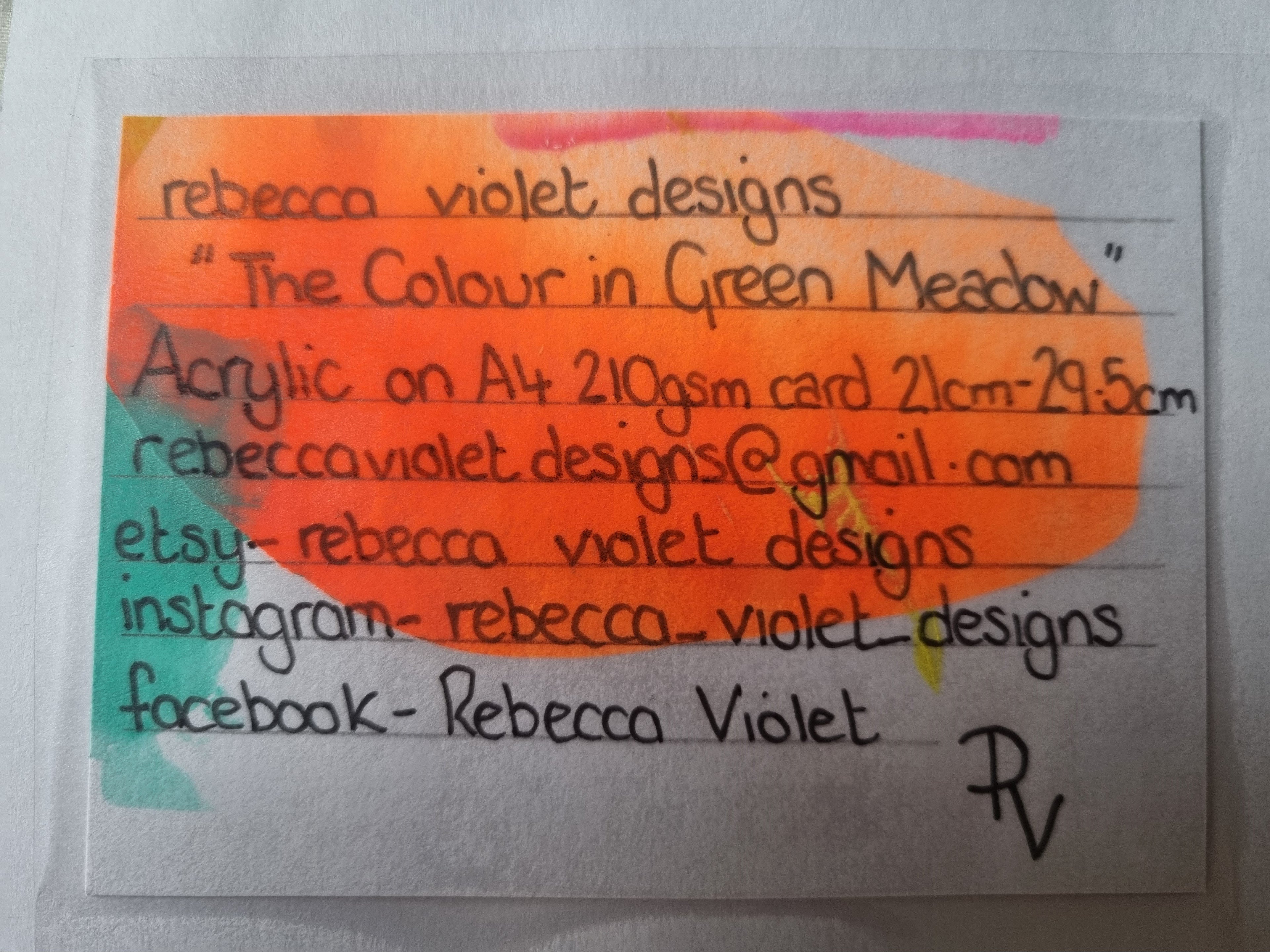 The Colour in Green Meadow